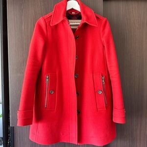 BURBERRY BRIT WOOL COAT